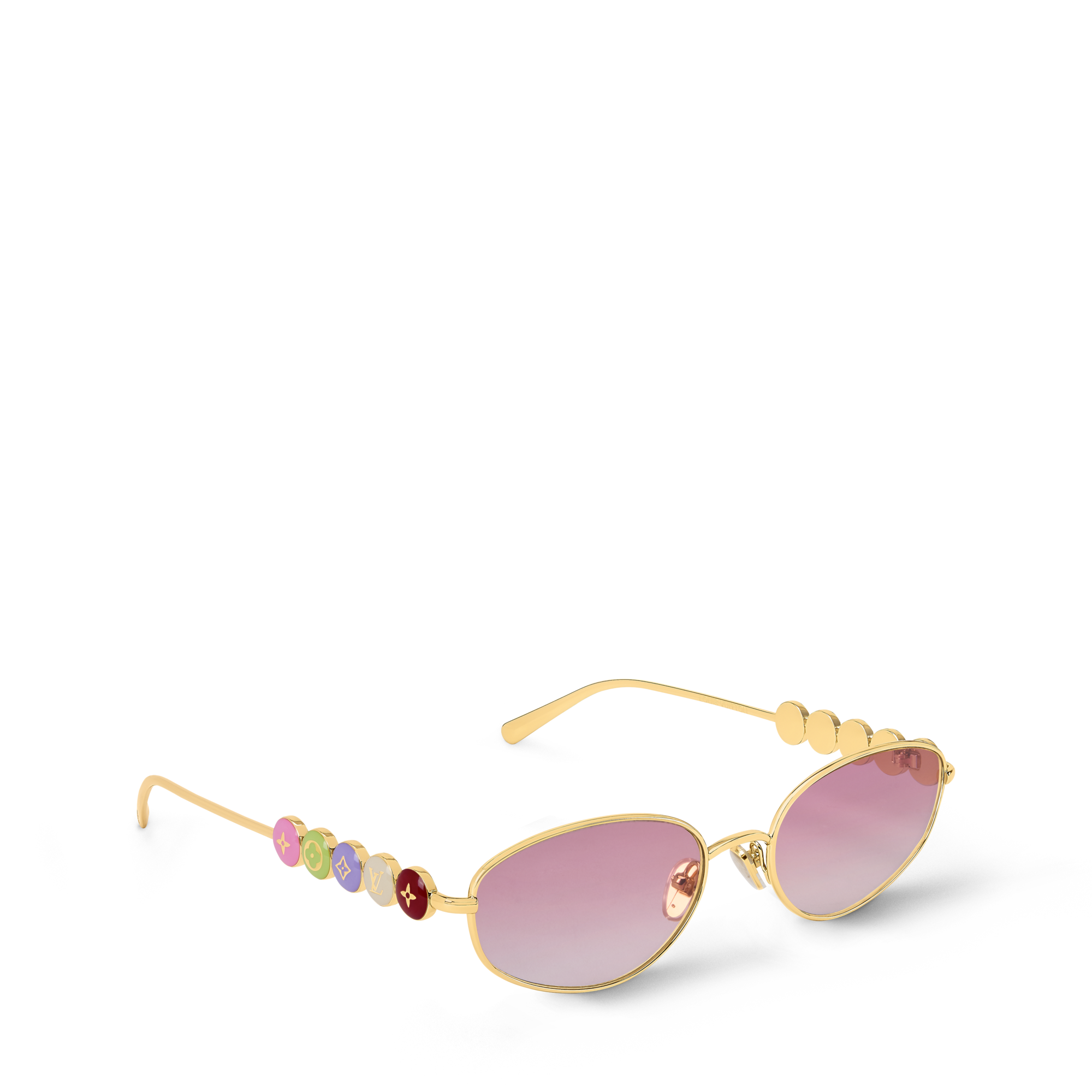 LV Confetti Oval Sunglasses S00 - Women - Accessories | LOUIS